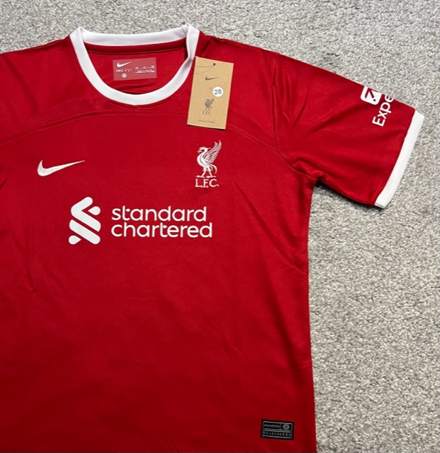 Liverpool FC 2023-24 Home Football Kit with socks – Kids – SMAZZ